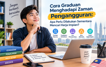 Cara Graduan Menghadapi Pengangguran & Mencari Kerja di Malaysia